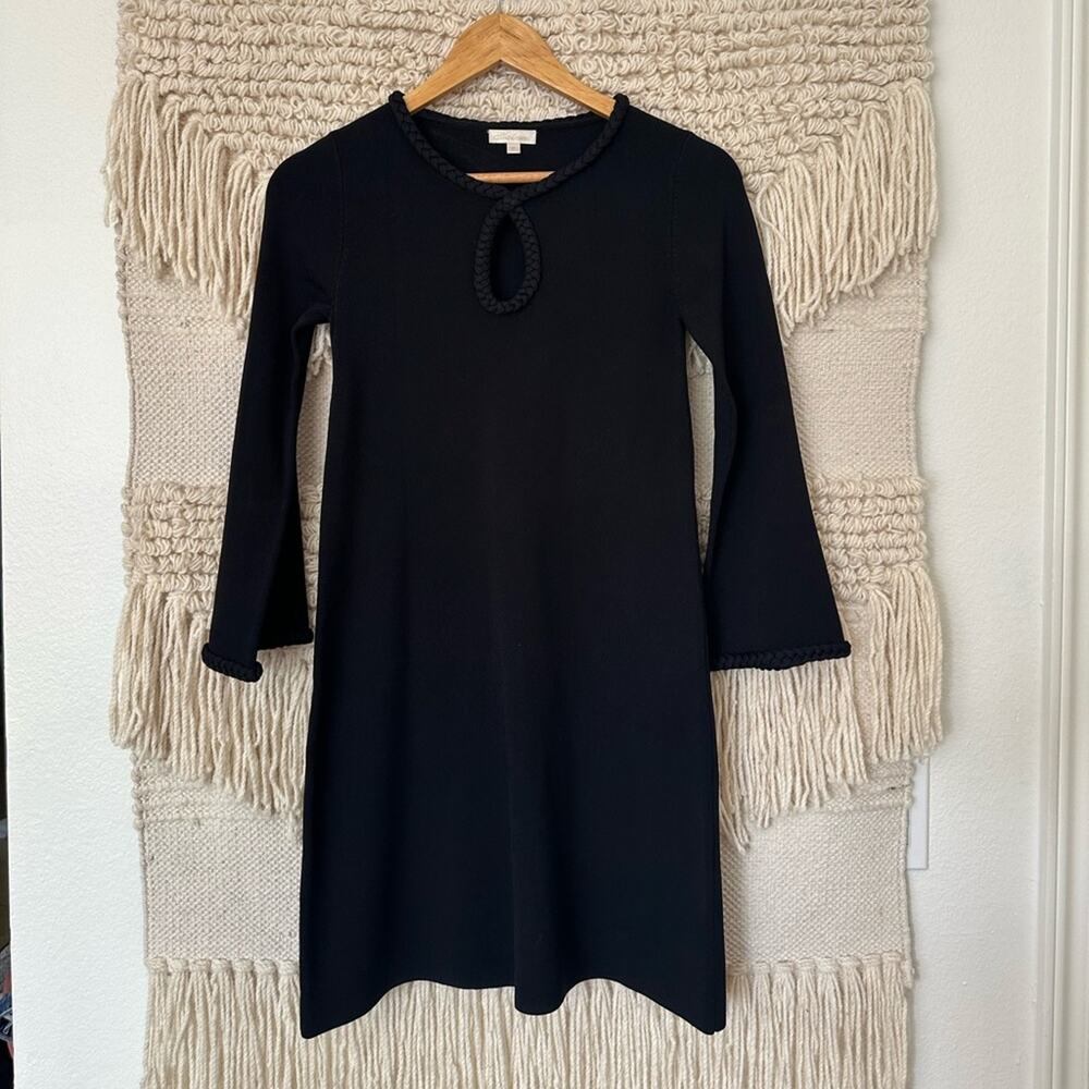 Shoshanna Braided Keyhole Mini Dress